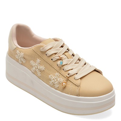 Pantofi sport FLAVIA PASSINI albi, 8539, din piele naturala