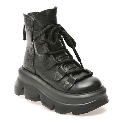 Pantofi GRYXX negri, 208616, din piele intoarsa | Otter Romania