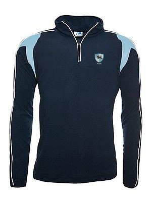 Cuatro 1/4 Zip Flce.Top Looe Navy/Sky