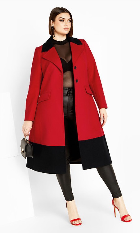 Ana coats plus size sales