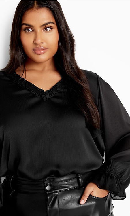 Women's Plus Size Maia Purple Top