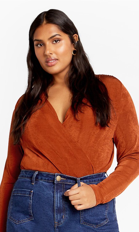 Women's Plus Size Felix Cobalt Top