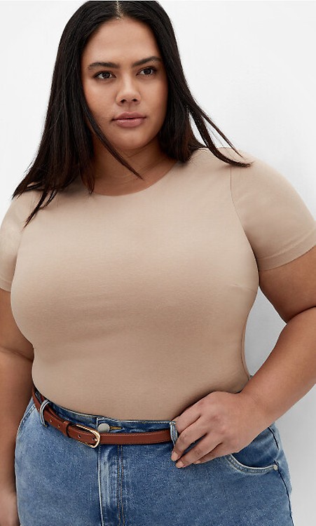 売れ筋商品|||シティーシック カットソー トップス レディース Plus Size Noa Top Latte Women's Plus Size Noa Latte Top