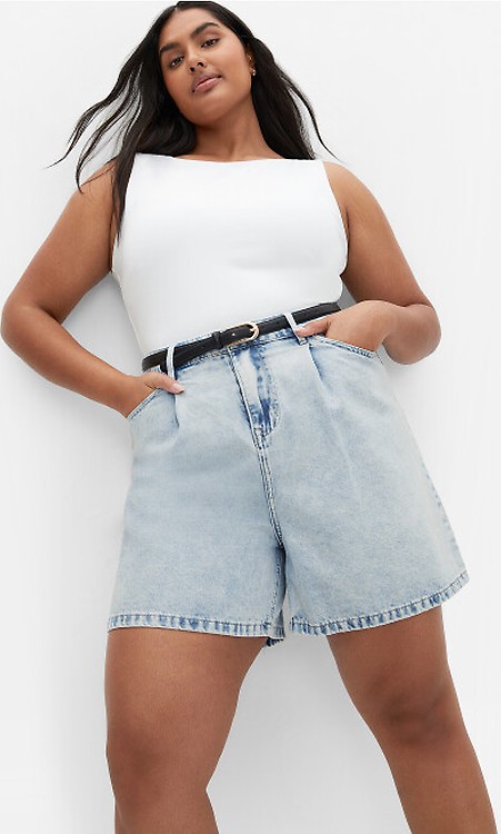 Denim midi skirt size 20 best sale