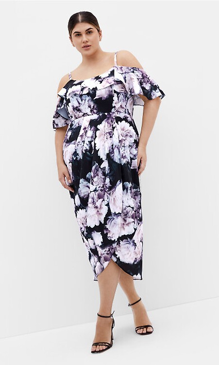 chinese dress ladies City Chic Women's Plus Size Maxi Cocktail Dress main image 1