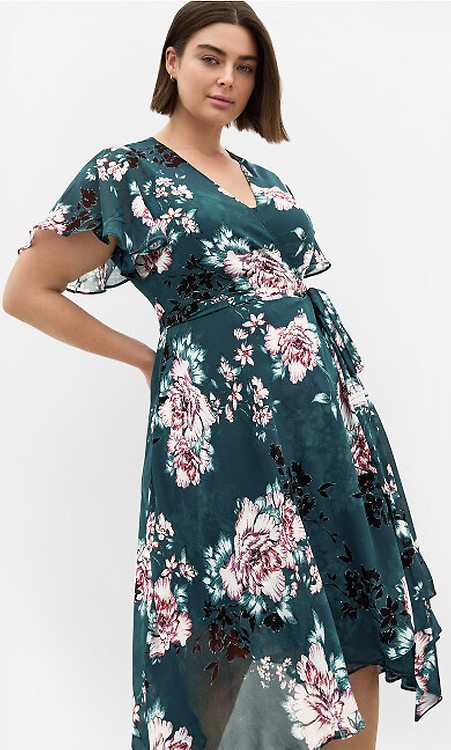 city chic blossom maxi dress Plus Size Maxi Dress Flex Fit in Vintage Blossom, Size 22/XL