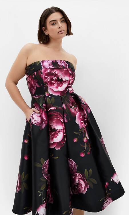 chinese dress ladies City Chic Women's Plus Size Maxi Dress-Fleetwood, Deep Blue, 12 at Amazon  Women's Clothing store