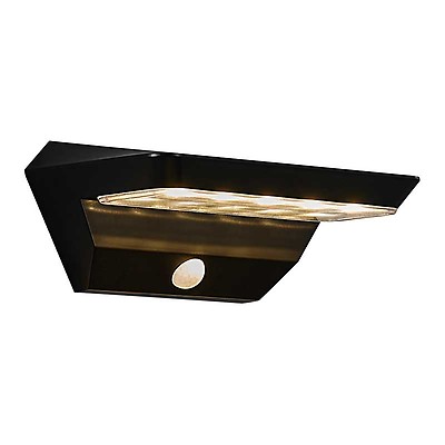 Reality Fomosa Wandlamp Buiten - Bewegingssensor - LED - 3000K - IP44 - Antraciet