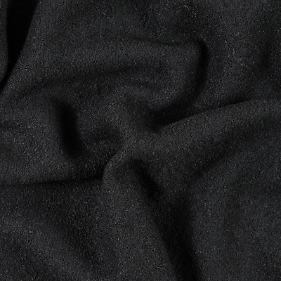 Black and Gray Diagonal Stripes Blended Wool Twill Double Cloth Coating -  Double Cloth - Wool - Fashion Fabrics