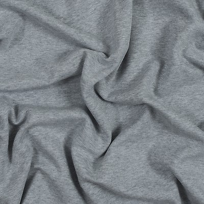 New Navy Cotton and Polyester Brushed Fleece - Fleece - Polyester