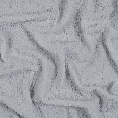 White Solid Textured Cotton