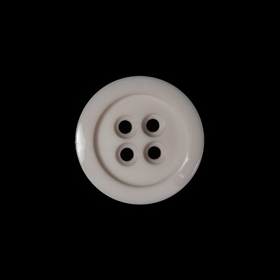 Italian Black Nylon 4-Hole Button - 32L/20mm - Jackets - Outerwear -  Applications