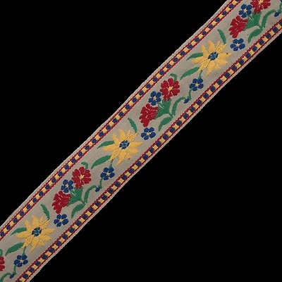 Red, White and Blue Jacquard Ribbon - 2