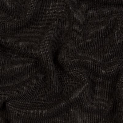 Black Chevron Chunky Wool Knit - Wool Knits - Jersey/Knits