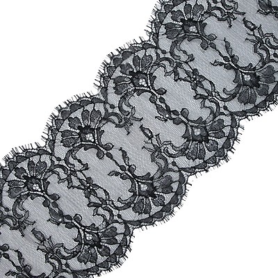 Buy Black Lace Trim. Many designs to select.