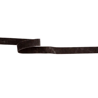 Chocolate Brown Double-Faced Velvet Ribbon with Satin Edges - 0.625 -  Velvet - Ribbons - Trims