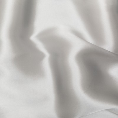 Premium Soft Silver Silk Duchesse Satin