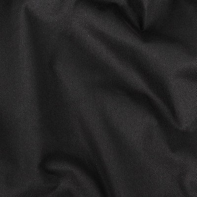 Polyester Twill Solid Black, Fabric by the Yard