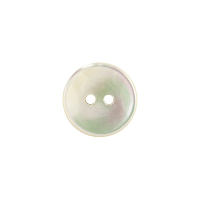 Iridescent White Shell Square Button. 1/2 Size. Pack of 4 buttons. #6 –  The Button Bird