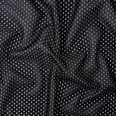 MAGFYLY Black Mesh Fabric For Sewing Polyester Sports Mesh Fabric