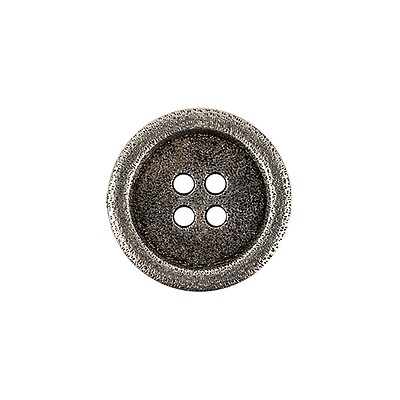 Four Hole (Antique Silver) Blazer Button Set