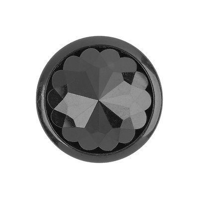 Leather Buttons, Black 18mm, pack of 2 – Artistic Artifacts