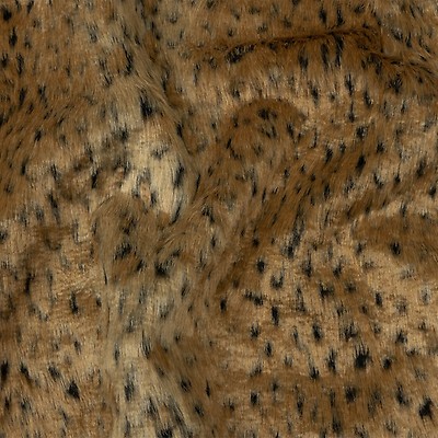 Dark Brown Shaggy Mohair Animal Long Pile Faux Fur Fabric By The Yard, Fake Fur Material, 60” Wide