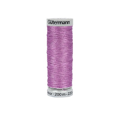 Anyone using Gutermann Rayon 40 thread for machine embroidery? Do