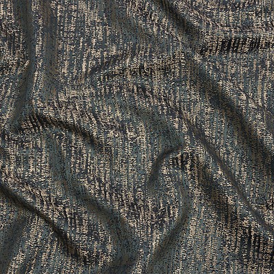 Metallic Satin-Faced Drapery Jacquard - Ochre Distressed