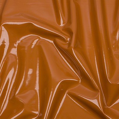 Stretchy Soft Faux Leather Fabric Material - BROWN