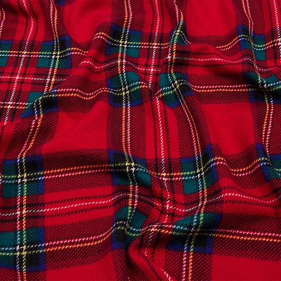 Red Tartan Cotton Flannel 445