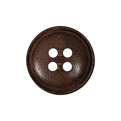 GLOGLOW 50Pcs Wood Toggle Buttons, Wood Sewing Horn Toggle Buttons 2 Holes  Wood Buttons Dark Coffee Wood Button DIY Coat Clothes Decoration
