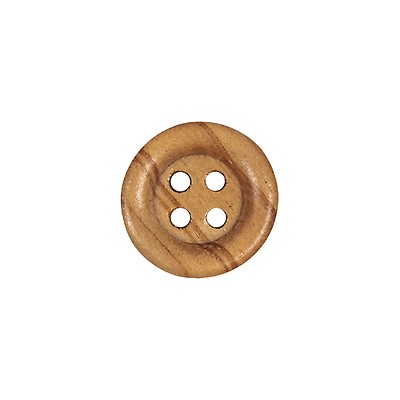 Wood toggle button – Retrosaria