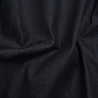 Durable Midnight Indigo Cotton Denim Twill
