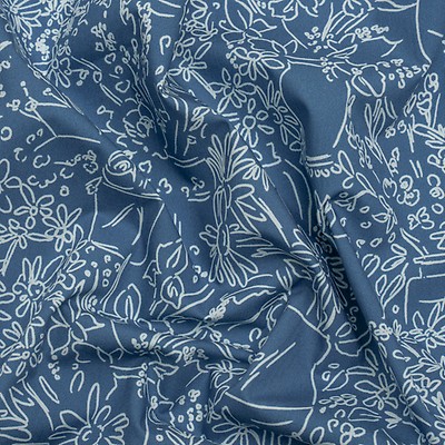 Printed Cotton Fabric by the Yard