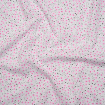 Cotton Jersey Print - Light Blue and White Polka Dots Cotton Jersey Print - Light Blue and White Polka Dots