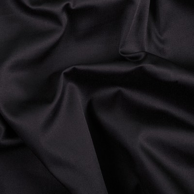 Satin Grey Fabric Wholesaler - Stretch Cotton Lycra Satin Fabric  Manufacturer