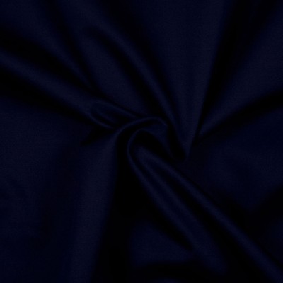 Classic Navy Brushed Cotton Twill