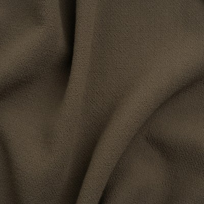 100% Wool Crepe-Like Green Olive Brown Fabric WL-361
