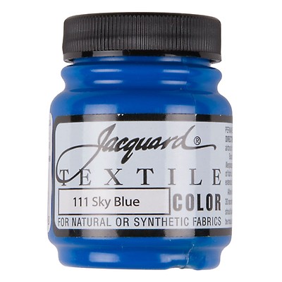 Jacquard Textile Color - Turquoise, 8 oz jar 