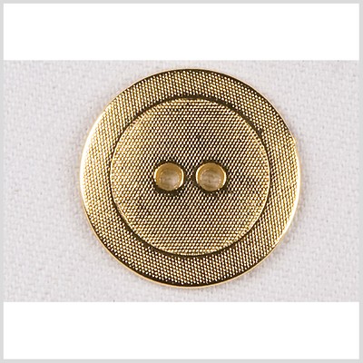 Zamak Buttons With 2 Holes And Grooved Design - Art. 4692