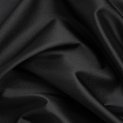 Premier Black Heavy 100% Silk Taffeta - Taffeta - Silk - Fashion Fabrics