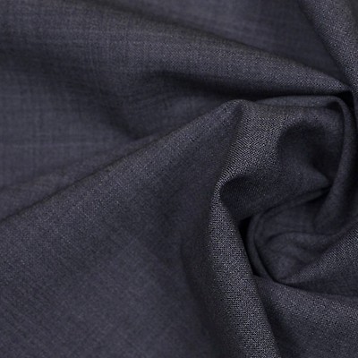 Heathered Iron Gray Viscose/Polyester/Wool/Elastane Brushed