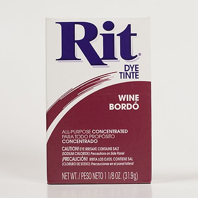 Wine Rit Dye - Fabric Dye - Dye & Paint - Notions