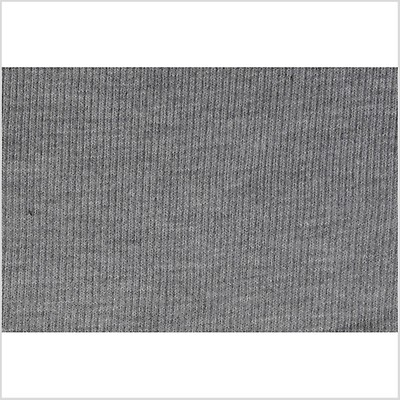 Black Stretch Nylon 6.5 x 40 Rib Knit Trim