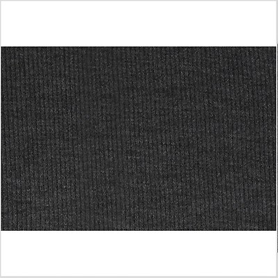 BLACK Micromodal/supima Cotton/spandex 2x1 Rib Knit Fabric for Yoga Pants,  Leggings, Tops, Dresses 