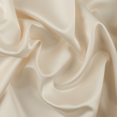 Premium Soft Silver Silk Duchesse Satin