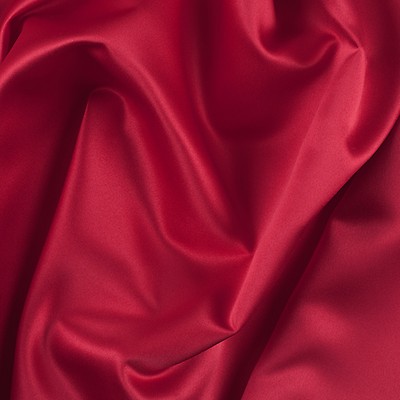 Red Satin Fabric Swatch - Free Shipping