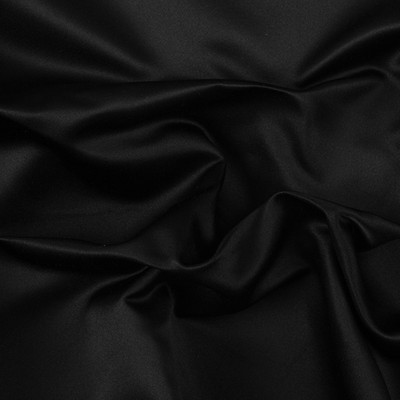 Mustered Black Iridescent 100% Silk Taffeta Fabric 54” Width Sold By The  Yard 