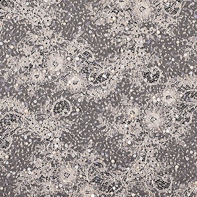 Mood Fabrics Katerina Red Floral Stretch Lace